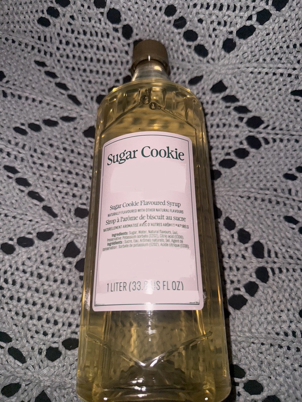 Sugar cookie syrup